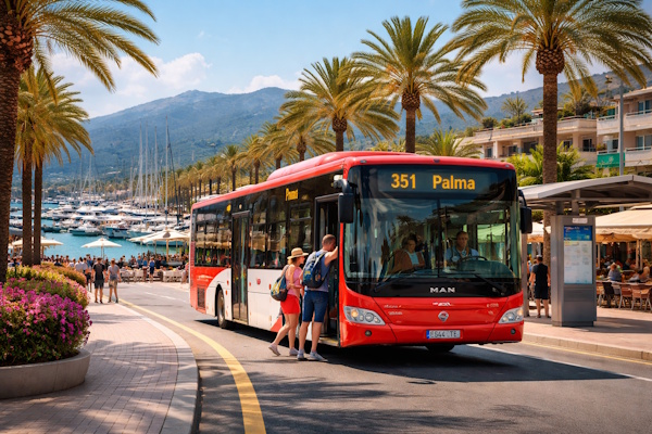 Bus in Alcudia / Mallorca