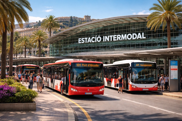Busbahnhof Estacio Intermodal in Palma de Mallorca